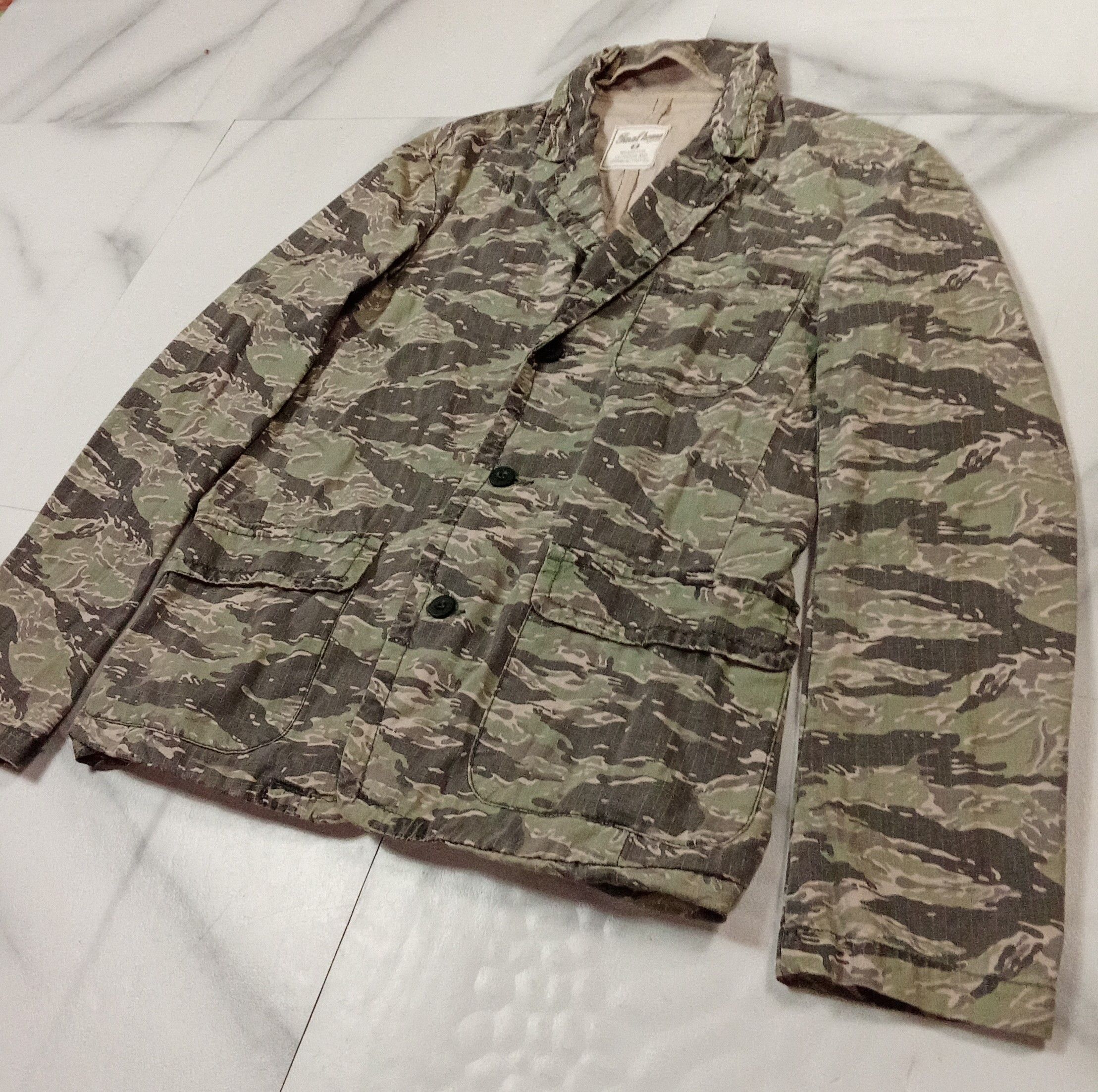 Final Home Final Home - Issey Miyake - Tiger Camo Jacket Size US S / EU 44-46 / 1 - 11 Thumbnail