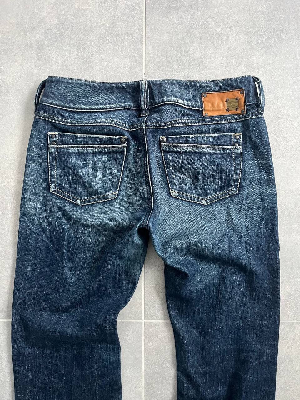 Diesel Vintage Diesel Ronhar Raw Flared Lowrise Jeans Size US 28 / EU 44 - 6 Thumbnail
