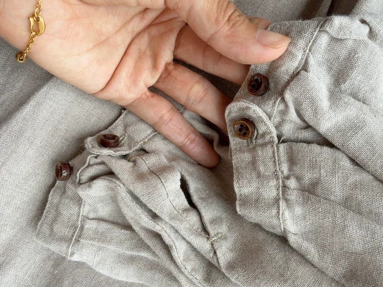 Kapital KAPITAL Linen Dress with Small Flaws Size M / US 6-8 / IT 42-44 - 8 Thumbnail