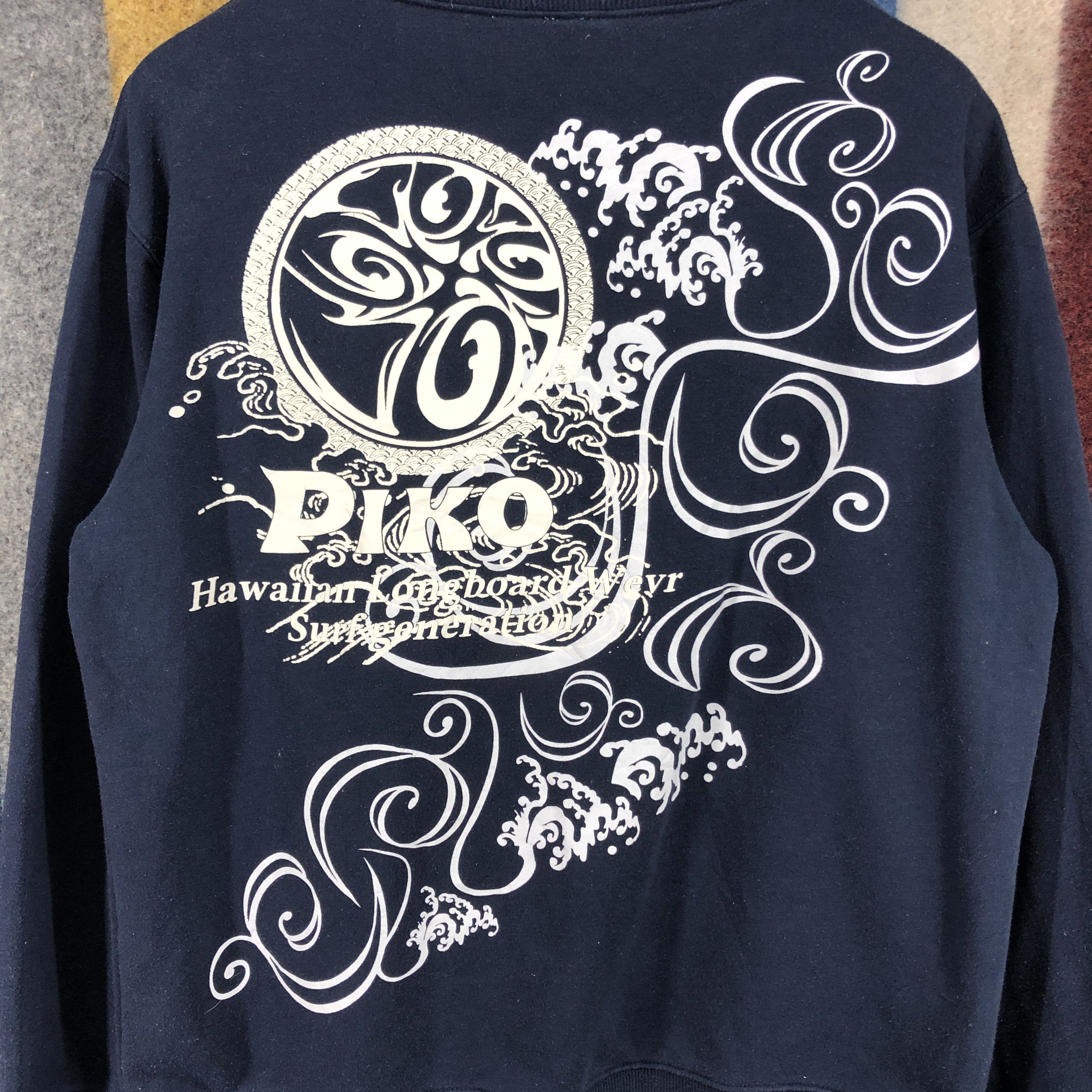 Other PIKO HAWAIIAN LONGBOARD Crew Neck Sweatshirt #0698/AD Size US L / EU 52-54 / 3 - 3 Thumbnail