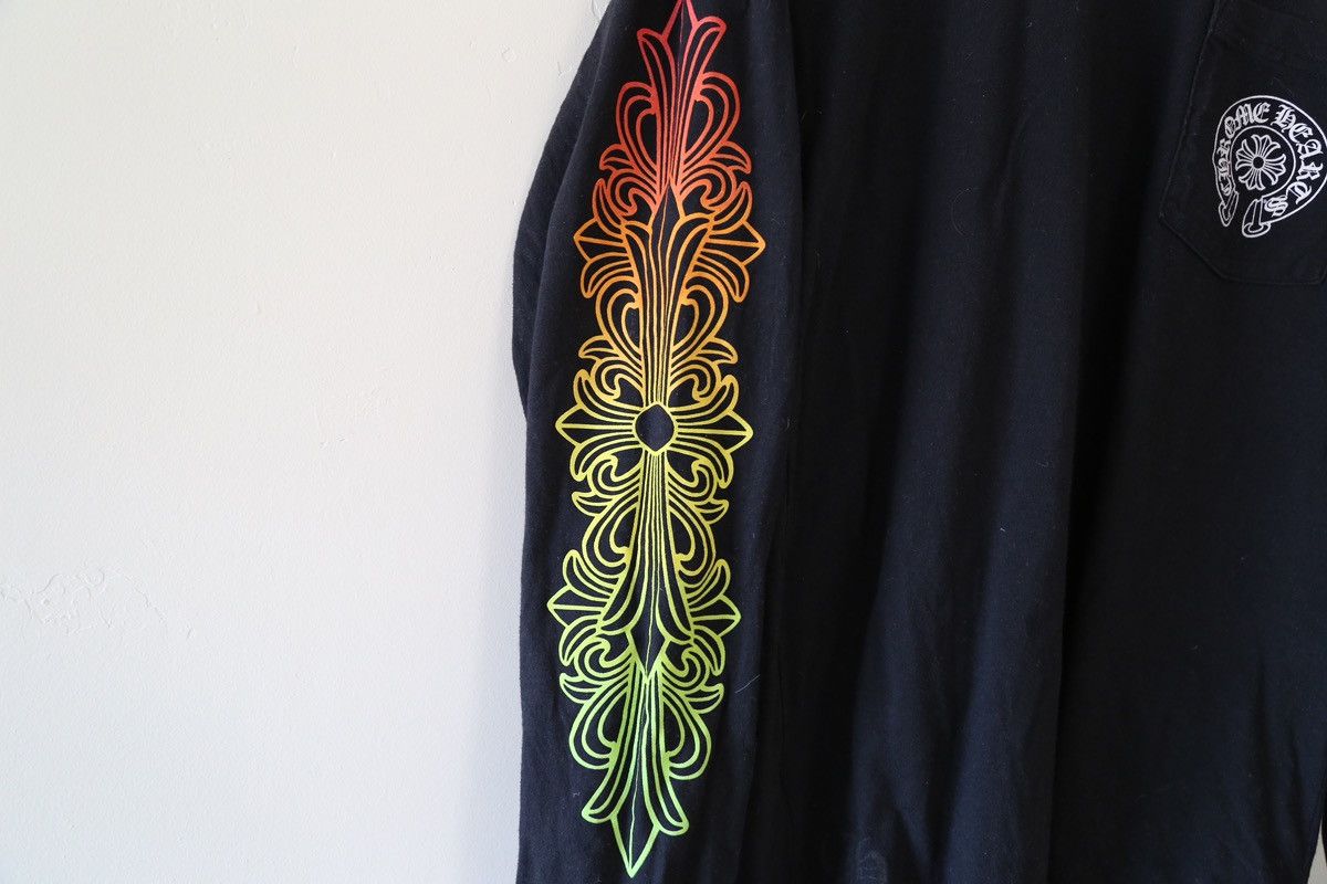 Chrome Hearts Chrome Hearts Hollywood Tee Gradient Size US M / EU 48-50 / 2 - 2 Thumbnail