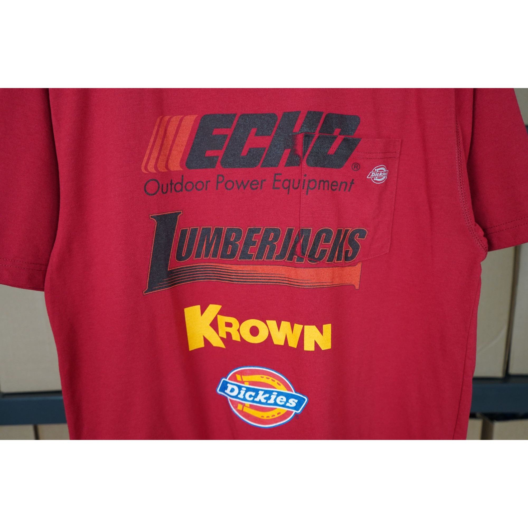 Dickies Dickies Red Performance Pocket M Tshirt #377 Size US M / EU 48-50 / 2 - 3 Thumbnail