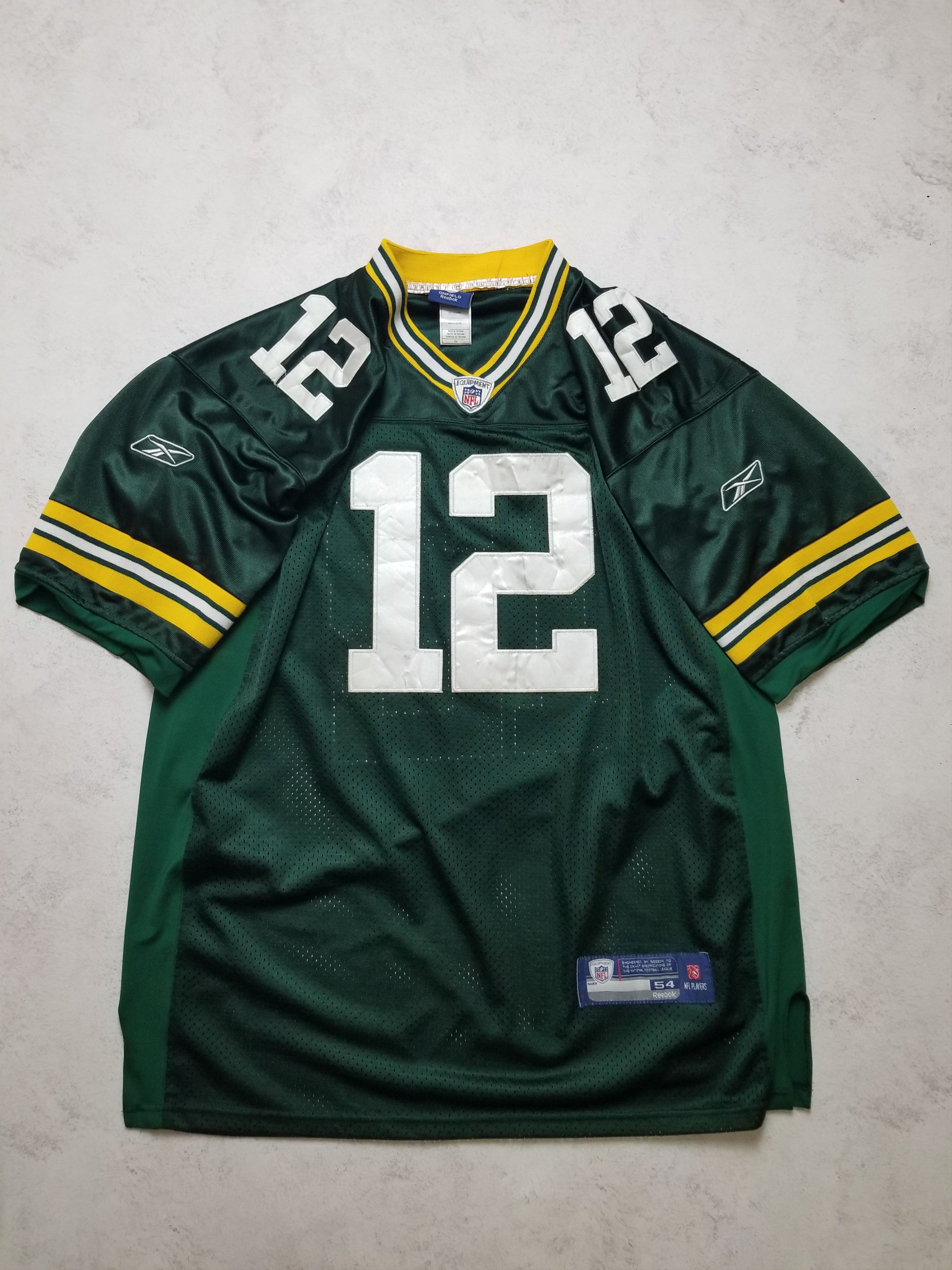 Reebok Aaron Rodgers Green Bay Packers Size 54 Football Jersey Size US XL / EU 56 / 4 - 2 Thumbnail