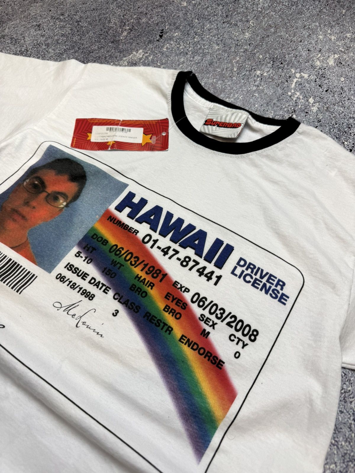 Vintage Y2K VINTAGE SUPERBAD MCLOVIN AMAZINGRARE T-SHIRT Size US M / EU 48-50 / 2 - 7 Thumbnail