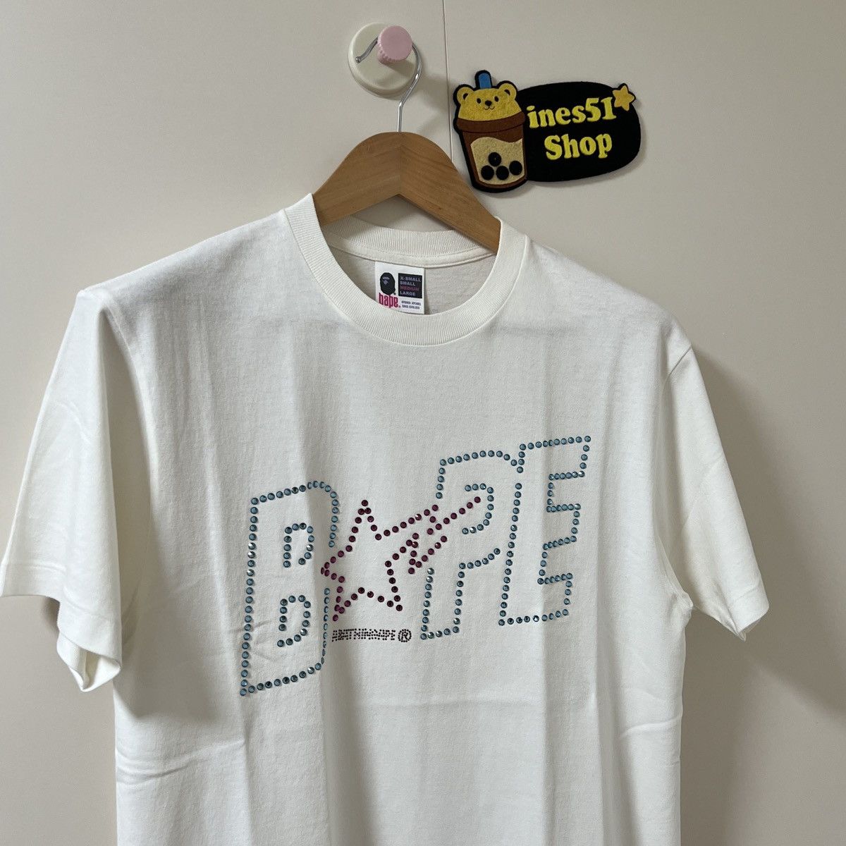 Bape Bape exclusive sta logo tee Size US M / EU 48-50 / 2 - 1 Thumbnail