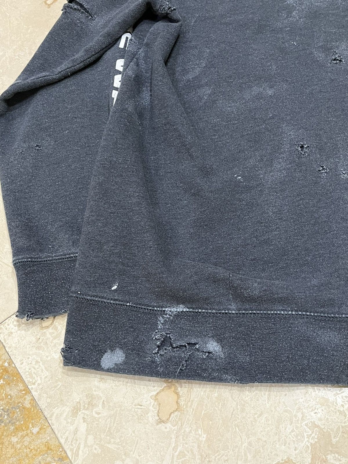 Vans × Vintage Y2K Thrashed Vans Sweatshirt Size US XL / EU 56 / 4 - 8 Thumbnail