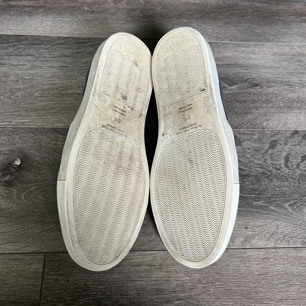 Designer × To Boot New York To Boot New York Racer Suede Slip-On Sneakers Shoes Blue 8.5 Size US 8.5 / EU 41-42 - 6 Thumbnail
