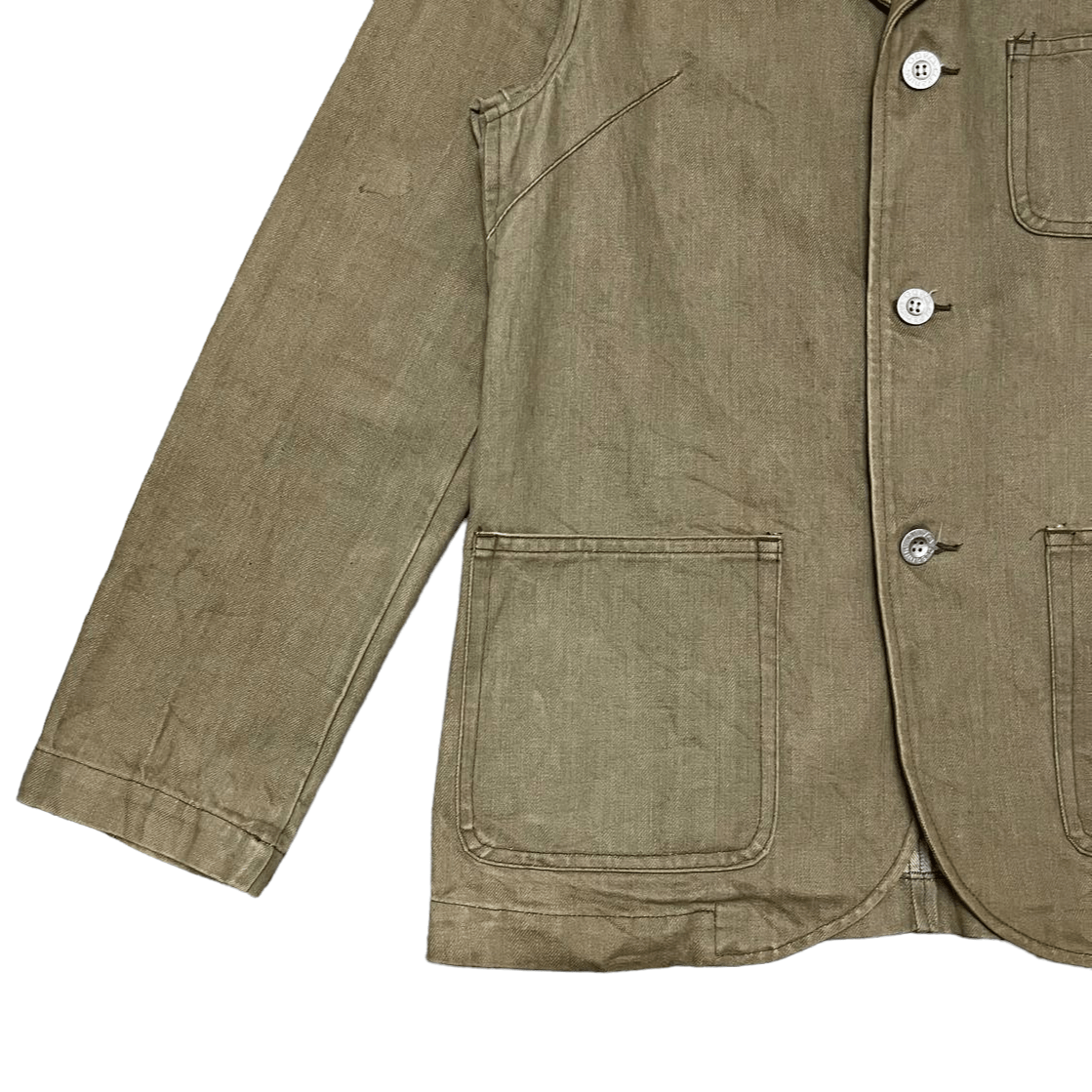 Japanese Brand Vintage Cleaning Chore Coat Jacket Size US S / EU 44-46 / 1 - 3 Thumbnail