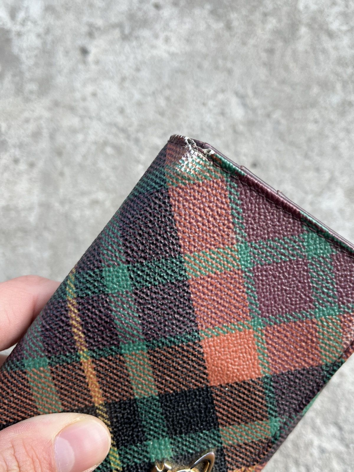 Vivienne Westwood Vintage Vivienne Westwood Leather Orb Logo Monogram Wallet Size ONE SIZE - 9 Thumbnail