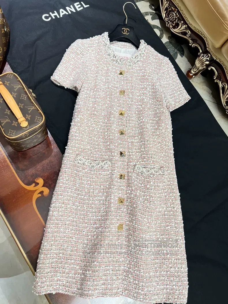 Valentino Valentino Tweed dress Size S / US 4 / IT 40 - 2 Thumbnail
