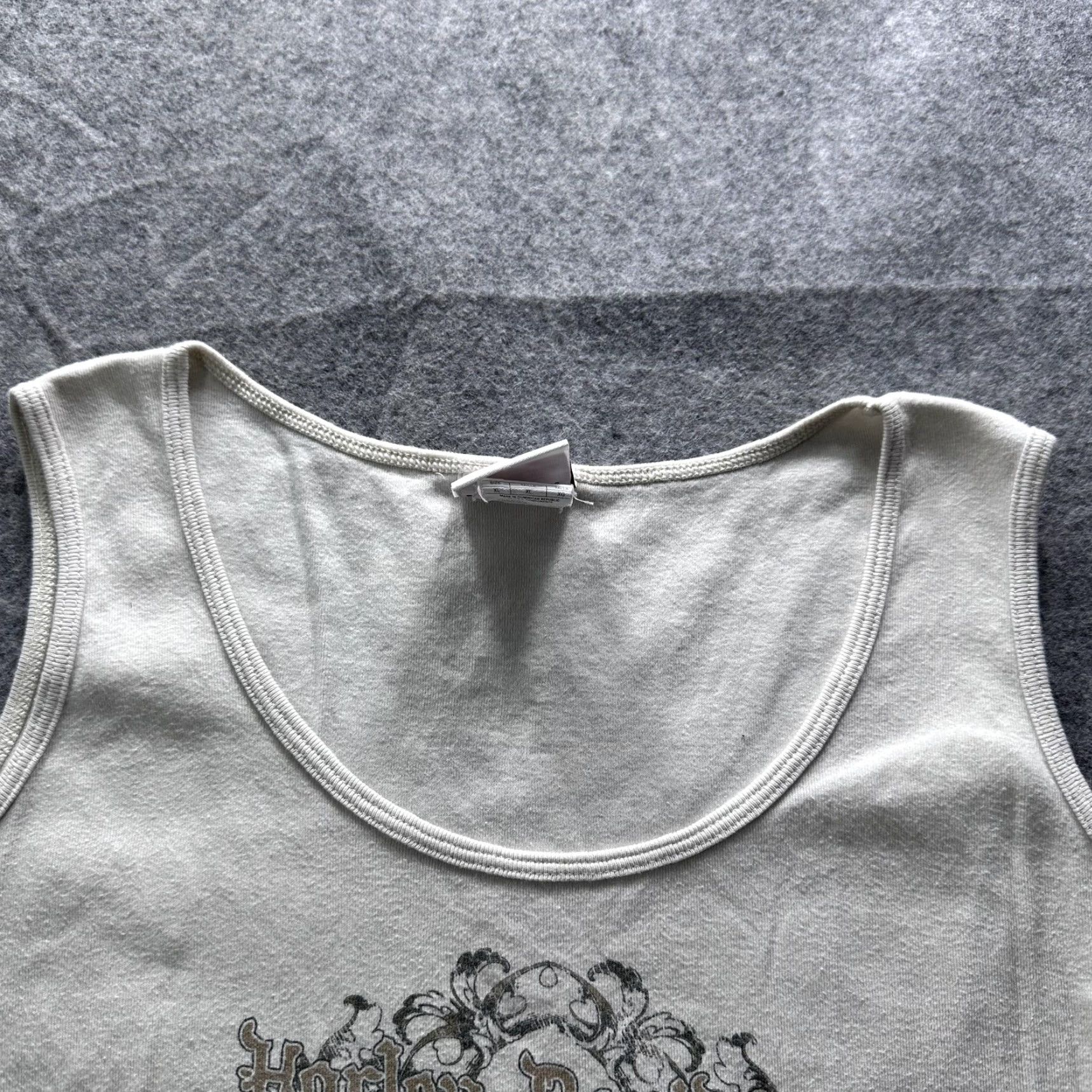 Harley Davidson Harley-Davidson Shirt Mens M Gray Sleeveless Tank Round Neck Graphic Logo Size US M / EU 48-50 / 2 - 3 Thumbnail