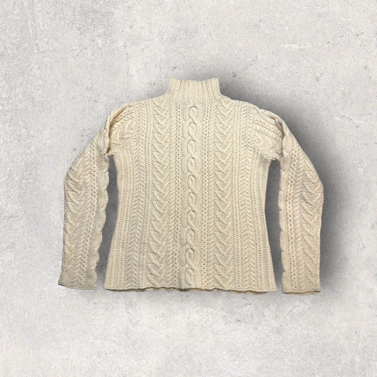 Ralph Lauren × Vintage Vintage Ralph Ralph Lauren hand knit wool sweater Size S / US 4 / IT 40 - 1 Thumbnail
