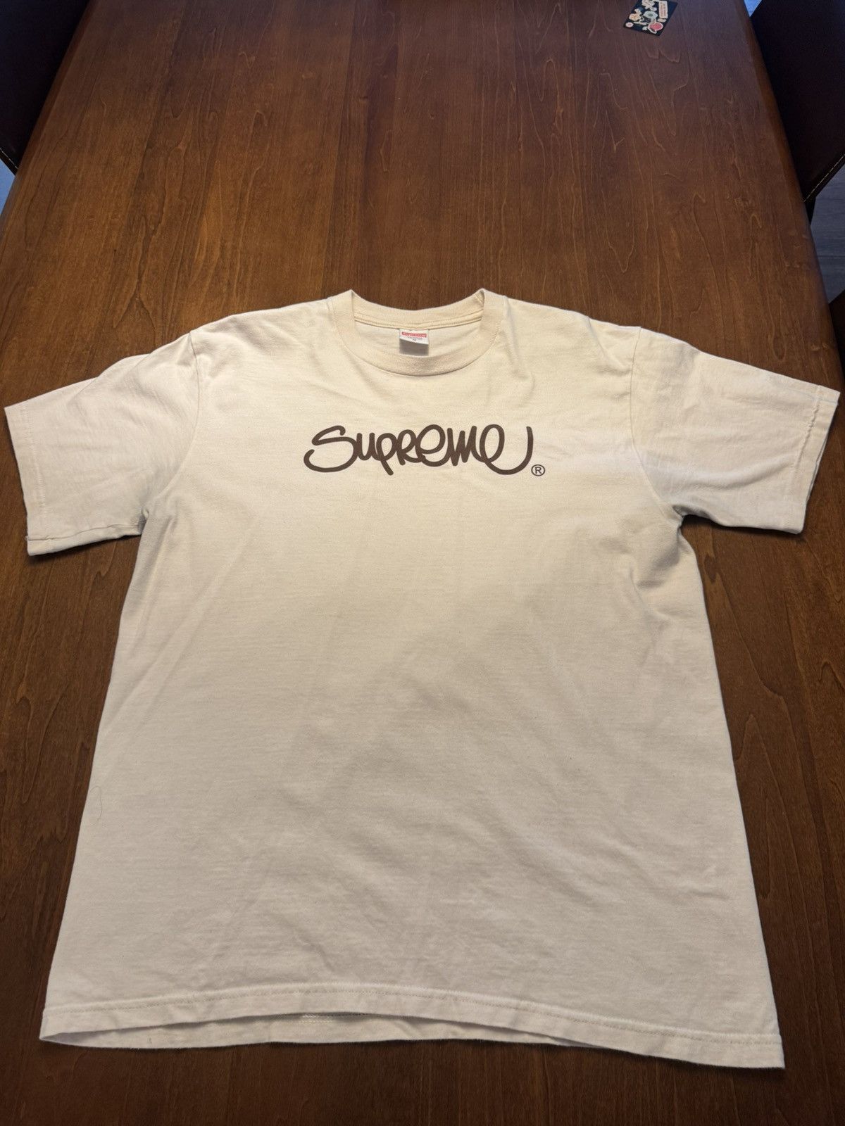 Supreme Supreme logo t shirt Size US M / EU 48-50 / 2 - 1 Thumbnail