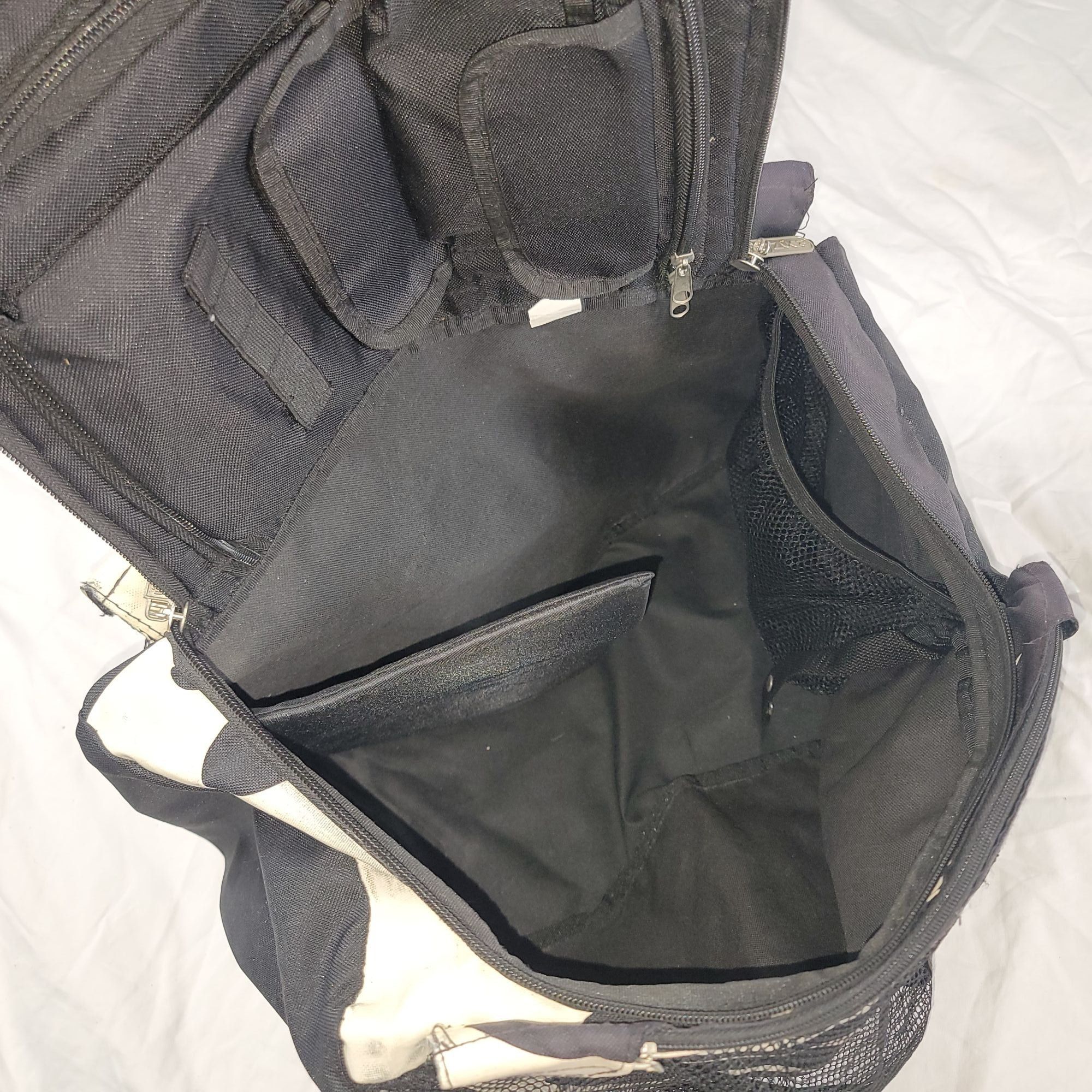 Other Zuca Black White Flame Design Insert Bag With Mesh Pockets T Size ONE SIZE - 7 Thumbnail