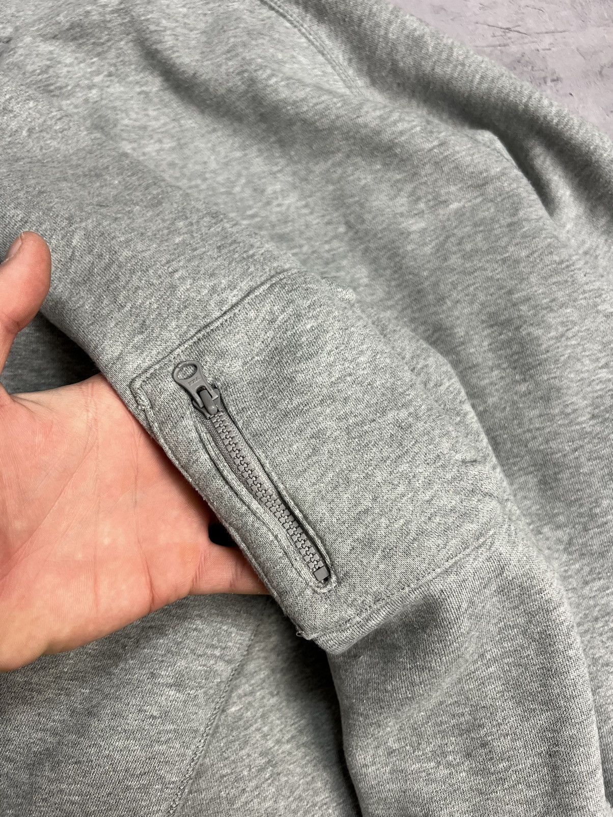 Nike × Vintage Vintage Nike Zip Up Hoodie Drill Size US M / EU 48-50 / 2 - 8 Thumbnail