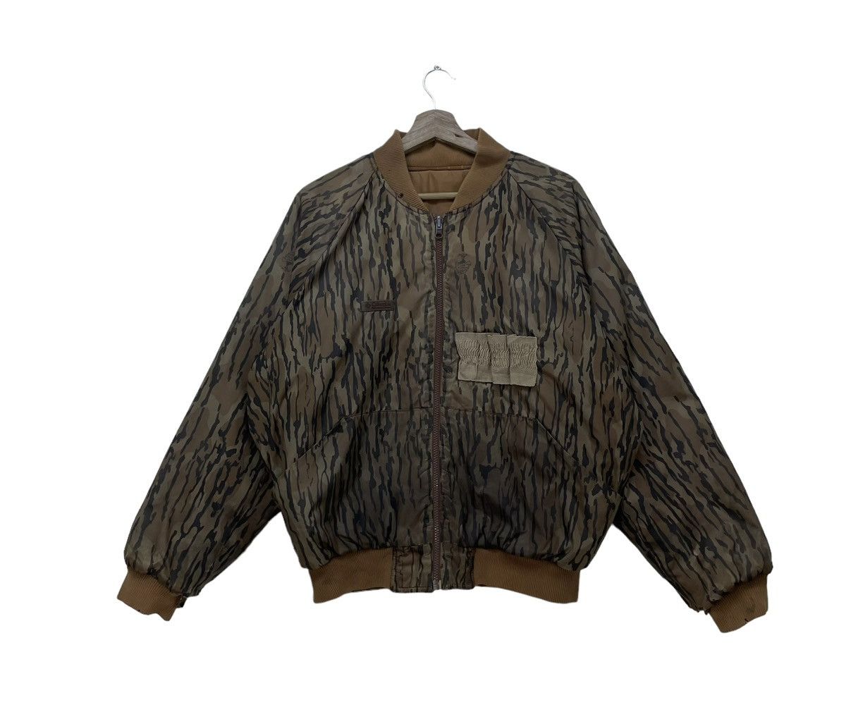 Columbia 🔥Vtg Hunting Columbia Camo Reversible Bomber Jacket Size US M / EU 48-50 / 2 - 1 Thumbnail