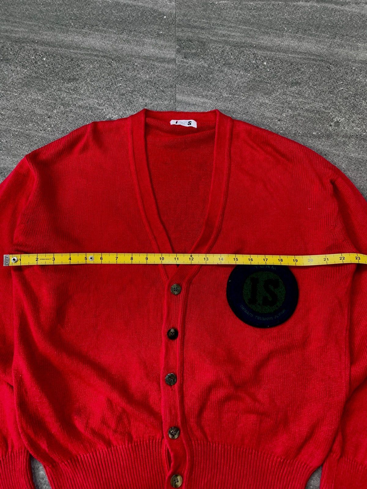 Issey Miyake FREE TAX! IS Team Patched Cardigan Knit Jacket - Medium Size US M / EU 48-50 / 2 - 11 Thumbnail