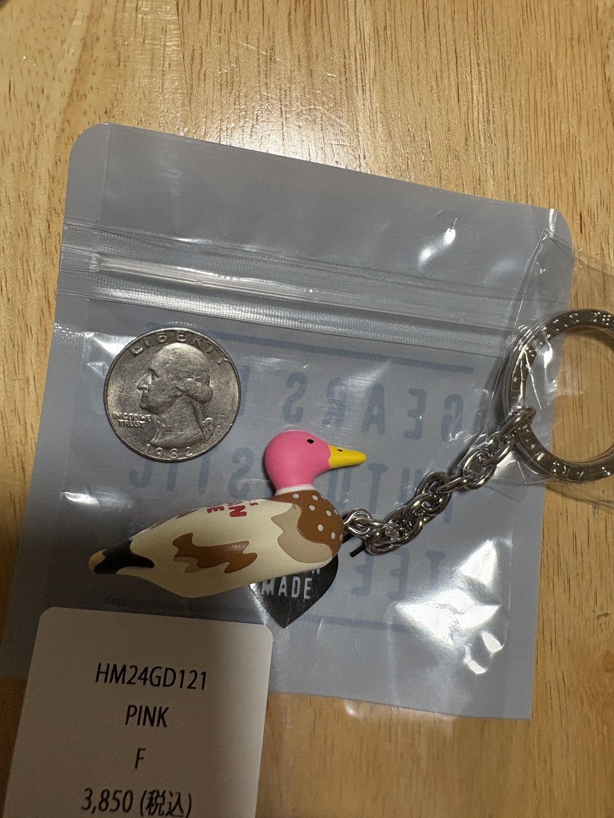 Human Made Human Made Duck Keychain Pink Size ONE SIZE - 2 Thumbnail