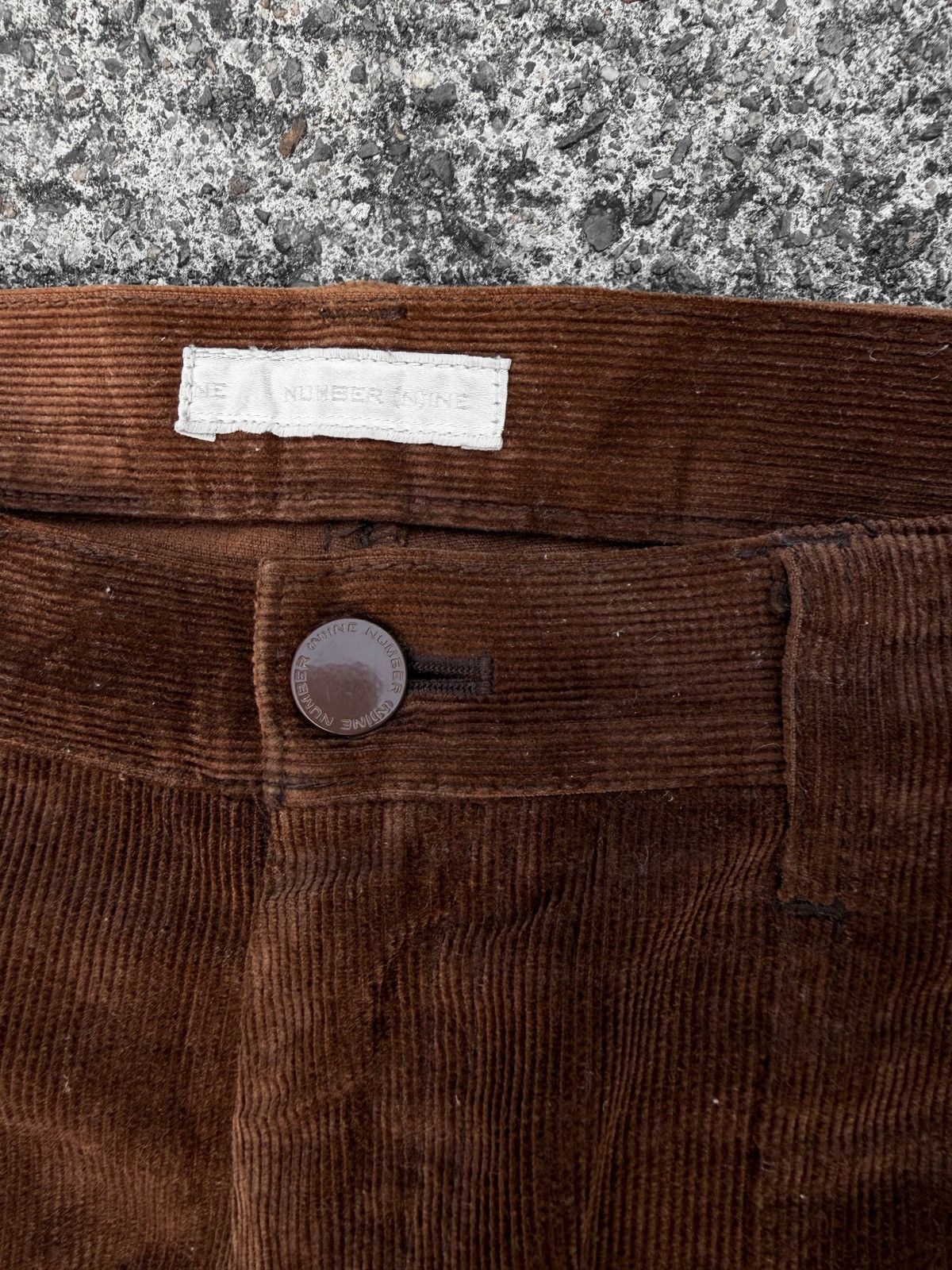 Number (N)ine Number (N)ine AW02 Nowhere man Multi-pocket Corduroy Pants Size US 30 / EU 46 - 9 Thumbnail