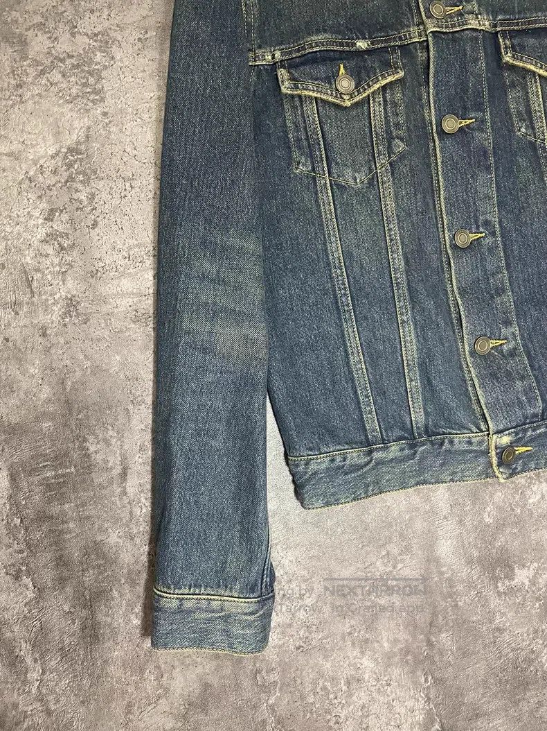 Saint Laurent Paris Saint Laurent Paris Deep Blue Washed Yellow Mud Ripped Dis Size US S / EU 44-46 / 1 - 3 Thumbnail