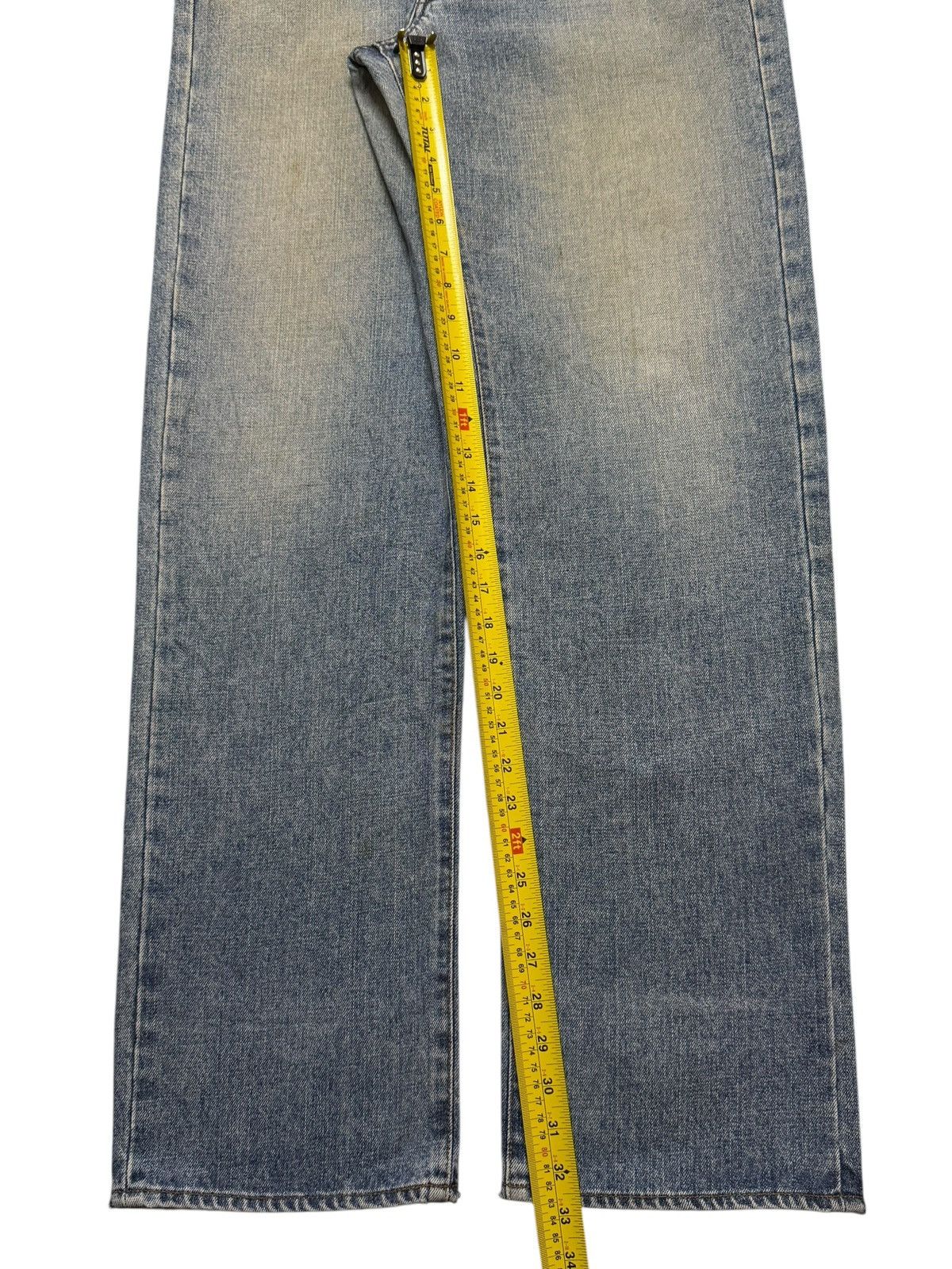 JNCO Vintage Y2K Japanese Brand Blue Mud Wash Faded Wide Leg Size US 34 / EU 50 - 11 Thumbnail