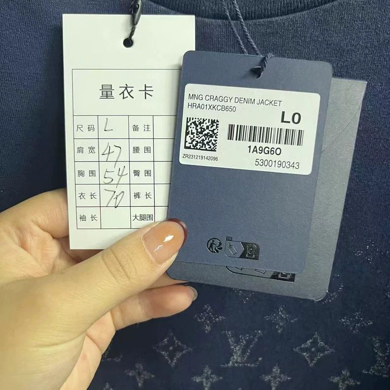 Louis Vuitton Louis Vuitton Blue Round Neck Gradient Full Print Short Sl Size US L / EU 52-54 / 3 - 3 Thumbnail