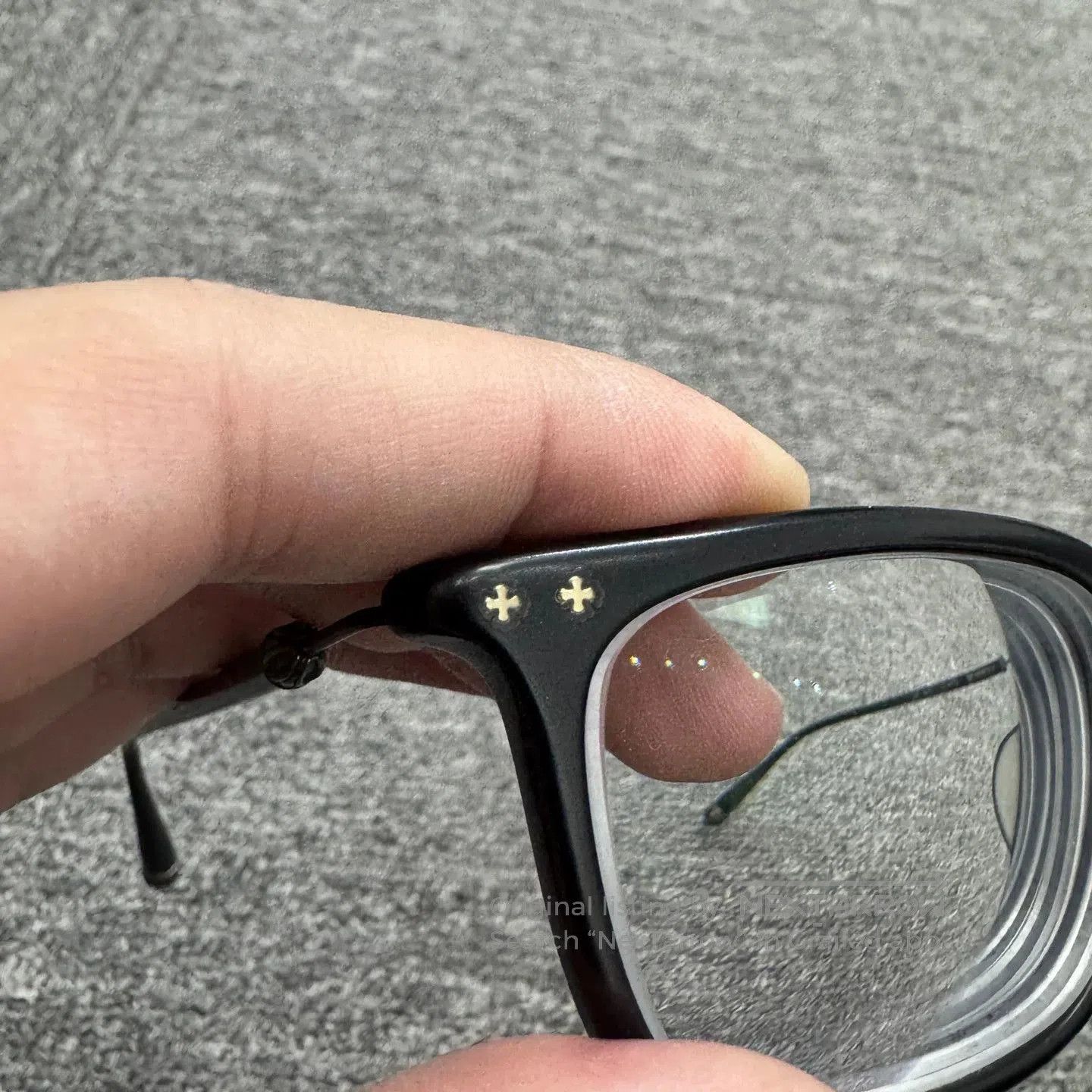 Chrome Hearts Chrome Hearts Cross Glasses. Size ONE SIZE - 6 Thumbnail