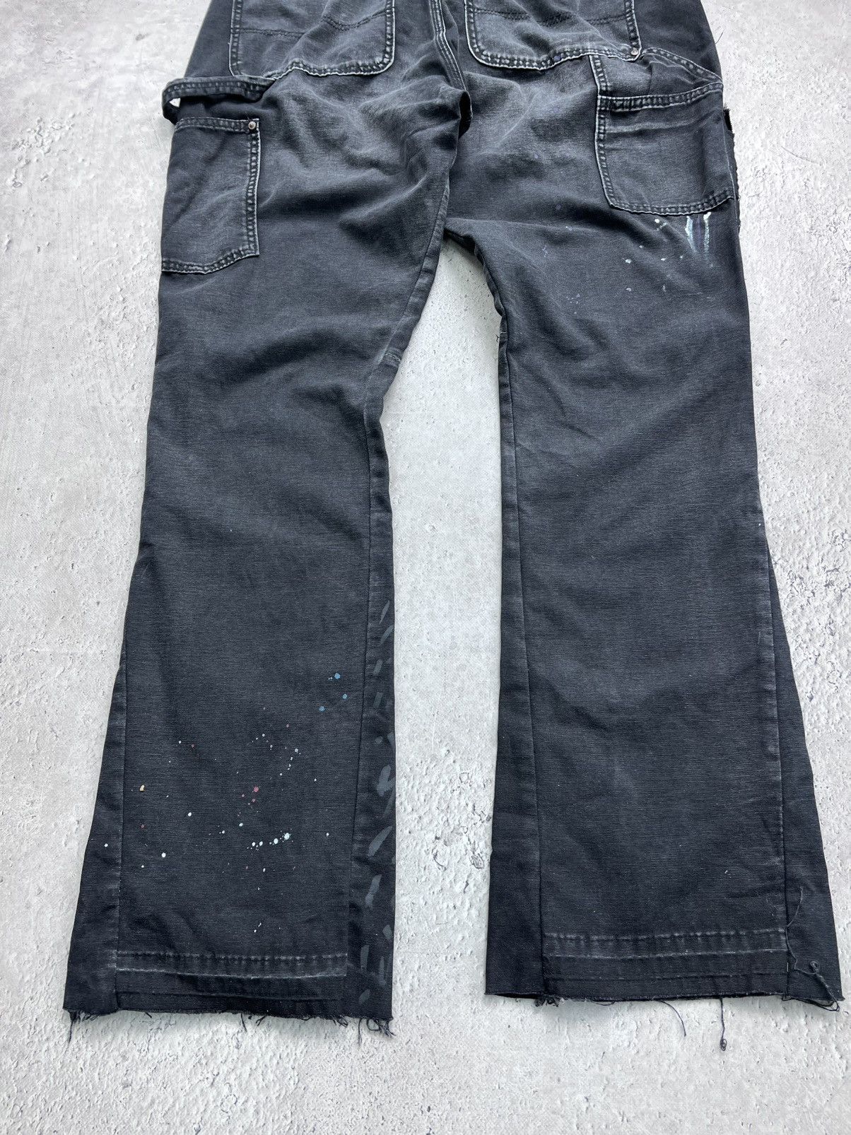 Carhartt × Vintage VINTAGE BAGGY FLARED NEW DOUBLE KNEE PANTS DISTRESSED Size US 38 / EU 54 - 11 Thumbnail