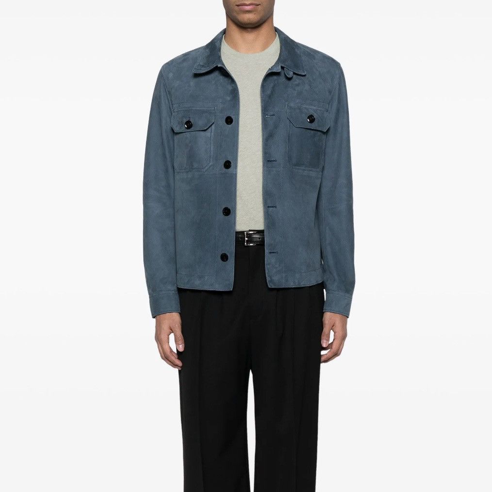 Tom Ford Tom Ford Suede Overshirt in XL Size US XL / EU 56 / 4 - 3 Thumbnail