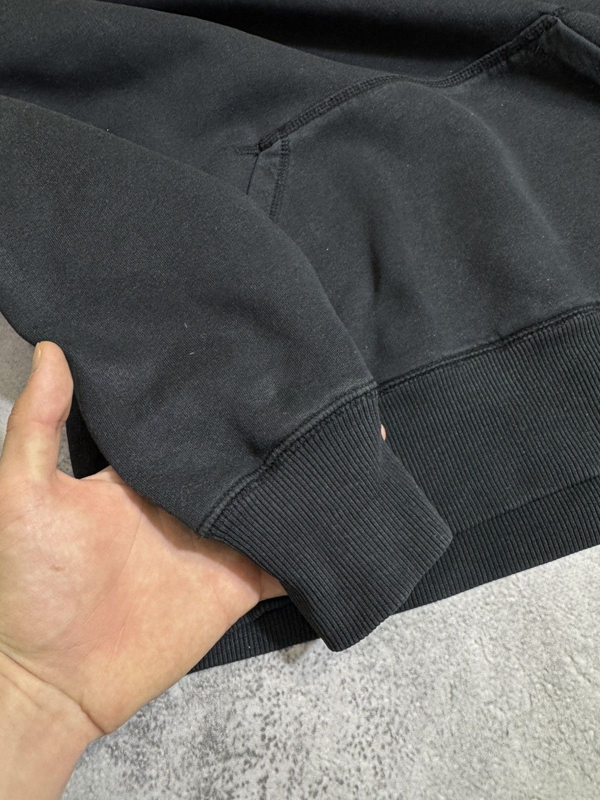 Nike × Vintage Hoodie Nike Vintage Mini Swoosh Y2k Style Black Size US L / EU 52-54 / 3 - 4 Thumbnail