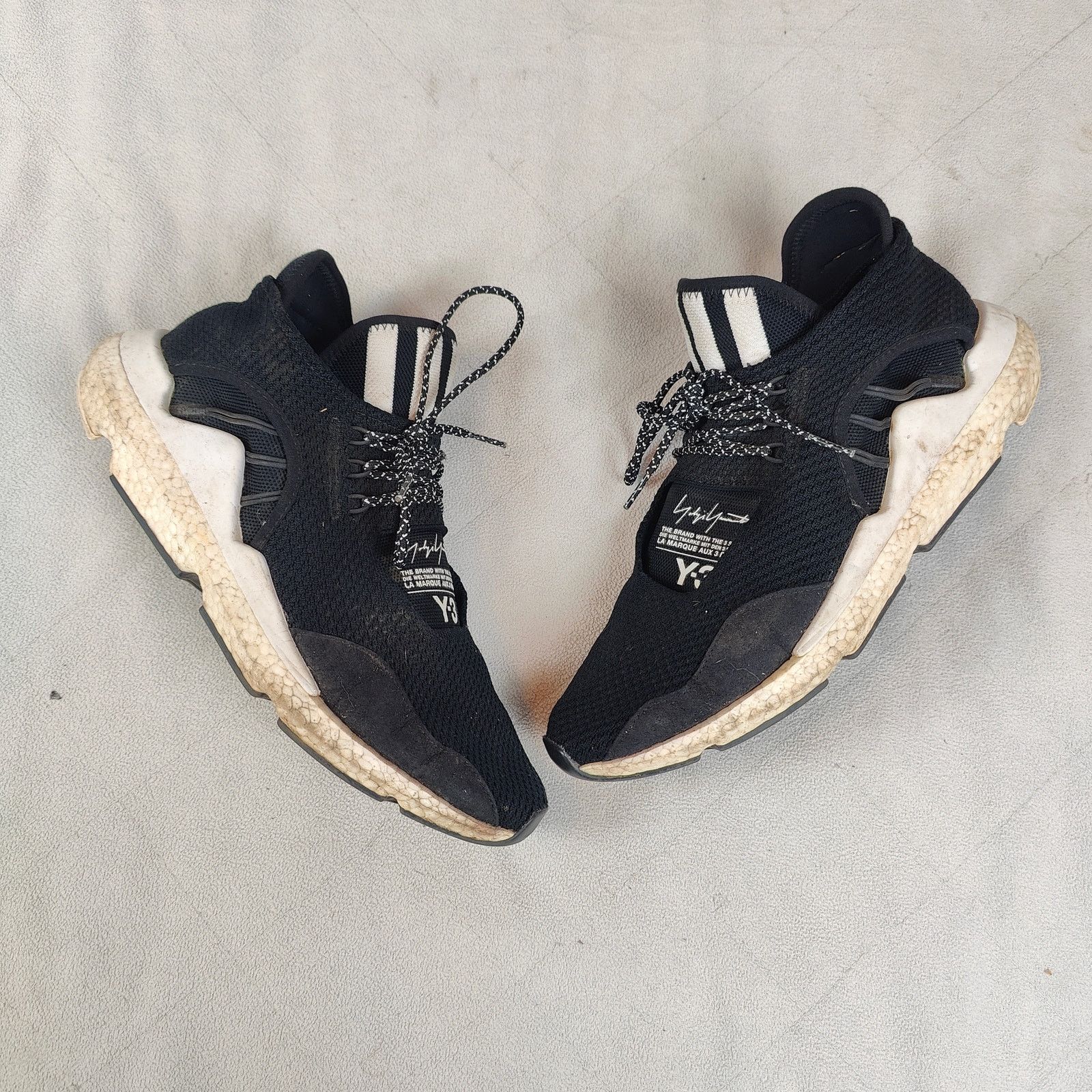 Adidas adidas Yohji Yamamoto Y-3 Saikou Sneakers Mens 10.5 Size US 10 / EU 43 - 2 Thumbnail