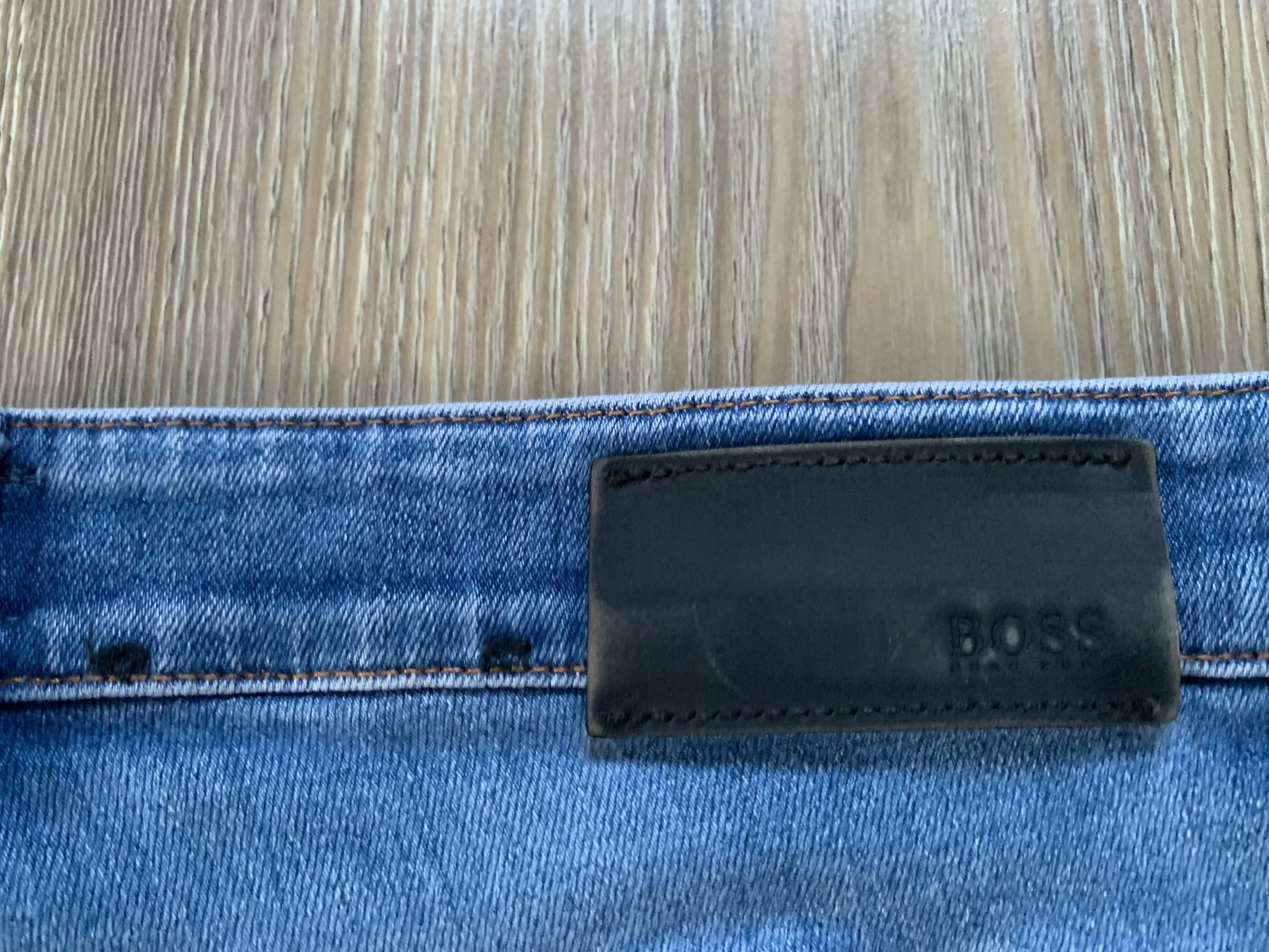 Hugo Boss Hugo Boss Candiani Denim Light Blue Stretch Jeans Size US 32 / EU 48 - 6 Thumbnail
