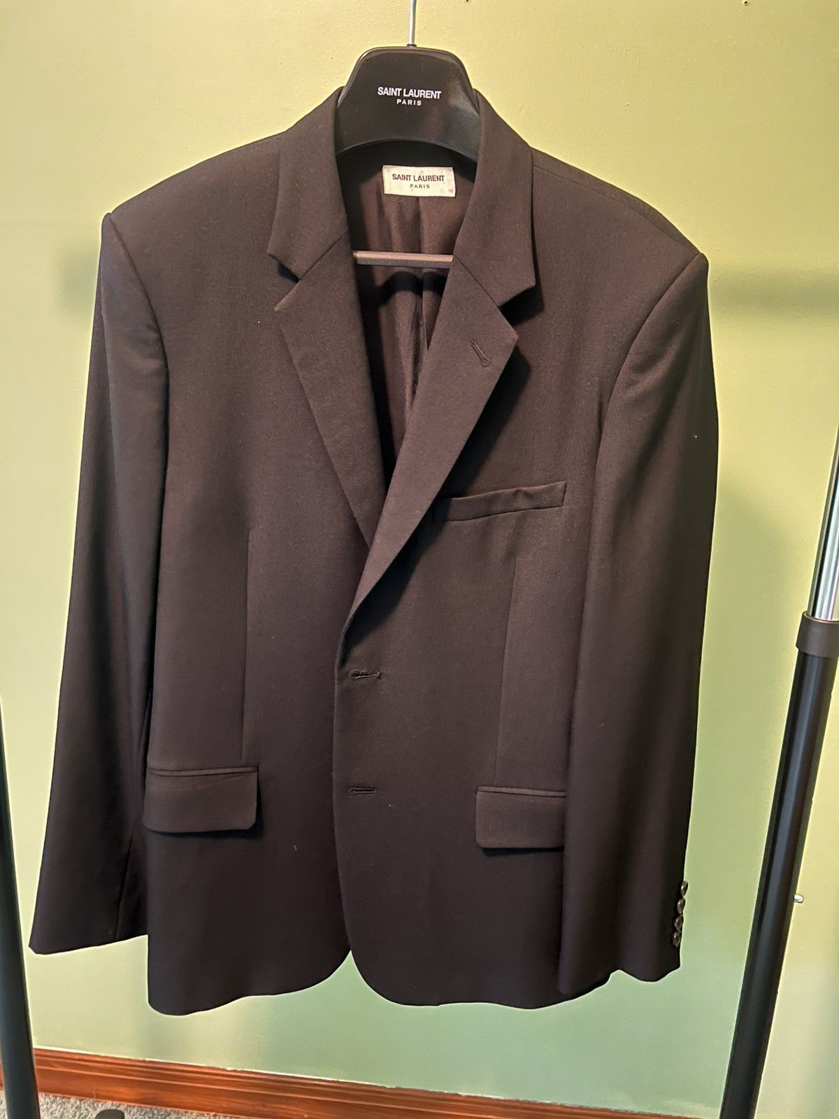 Saint Laurent Paris Saint Laurent Le-Smoking Blazer Size 54R - 1 Thumbnail
