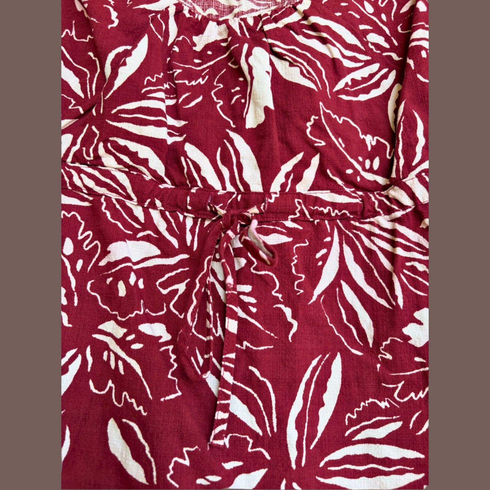 Patagonia VTG Sundress | Pataloha Red Floral Cotton | Aloha-core Size M / US 6-8 / IT 42-44 - 5 Thumbnail