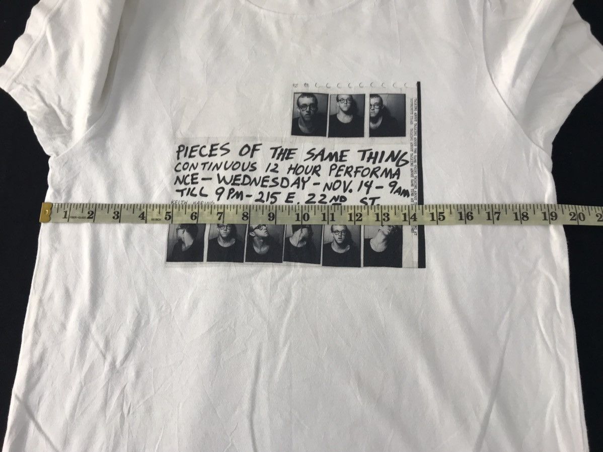Keith Haring Keith Haring Photo Quotes Design Pop Art Graphic Printed Tee Size US M / EU 48-50 / 2 - 9 Thumbnail