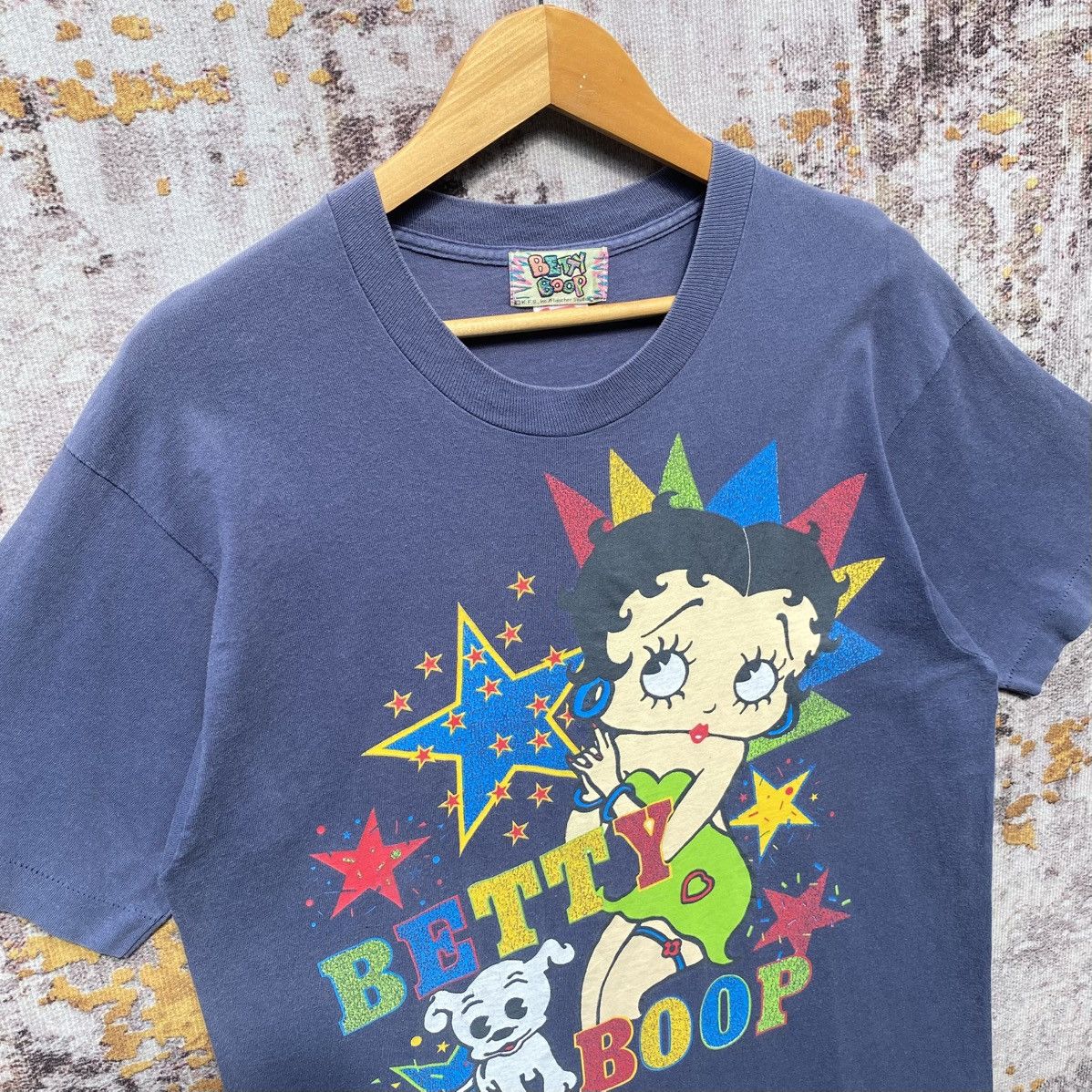 Cartoon Network Vintage 90s Betty Pop Cartoon Character Shirt SunFaded Size US M / EU 48-50 / 2 - 4 Thumbnail