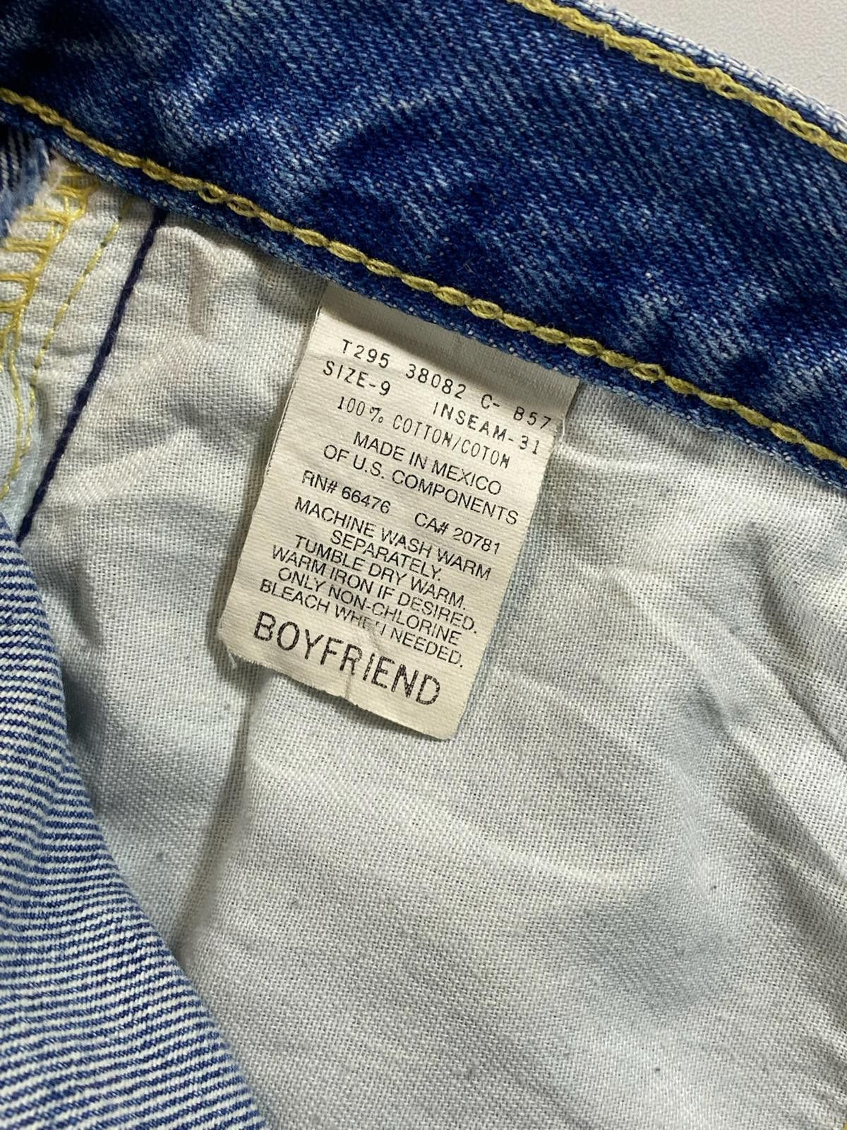 Tommy Jeans Vintage Tommy Jeans Blue Denim Pants with Star Side Stripes Size US 30 / EU 46 - 8 Thumbnail