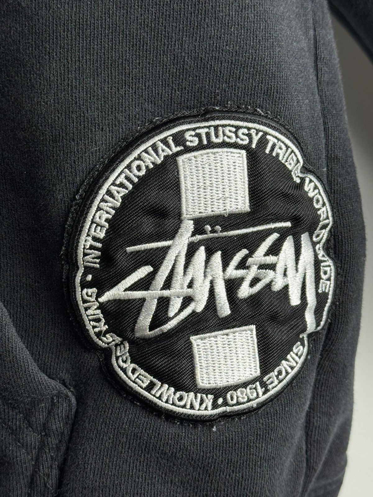 Stussy Vintage Stussy Women’s Hoodie Black Size M / US 6-8 / IT 42-44 - 3 Thumbnail