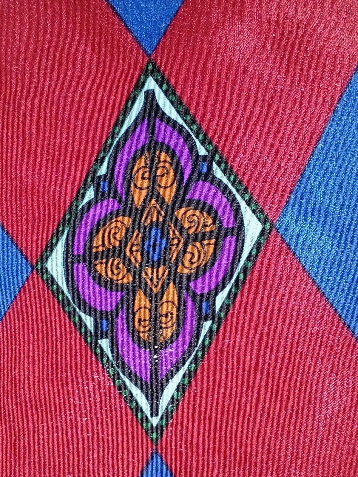 Jean Paul Gaultier JEAN-PAUL GAULTIER Paris France Signed Abstract Silk Scarf Size ONE SIZE - 12 Thumbnail