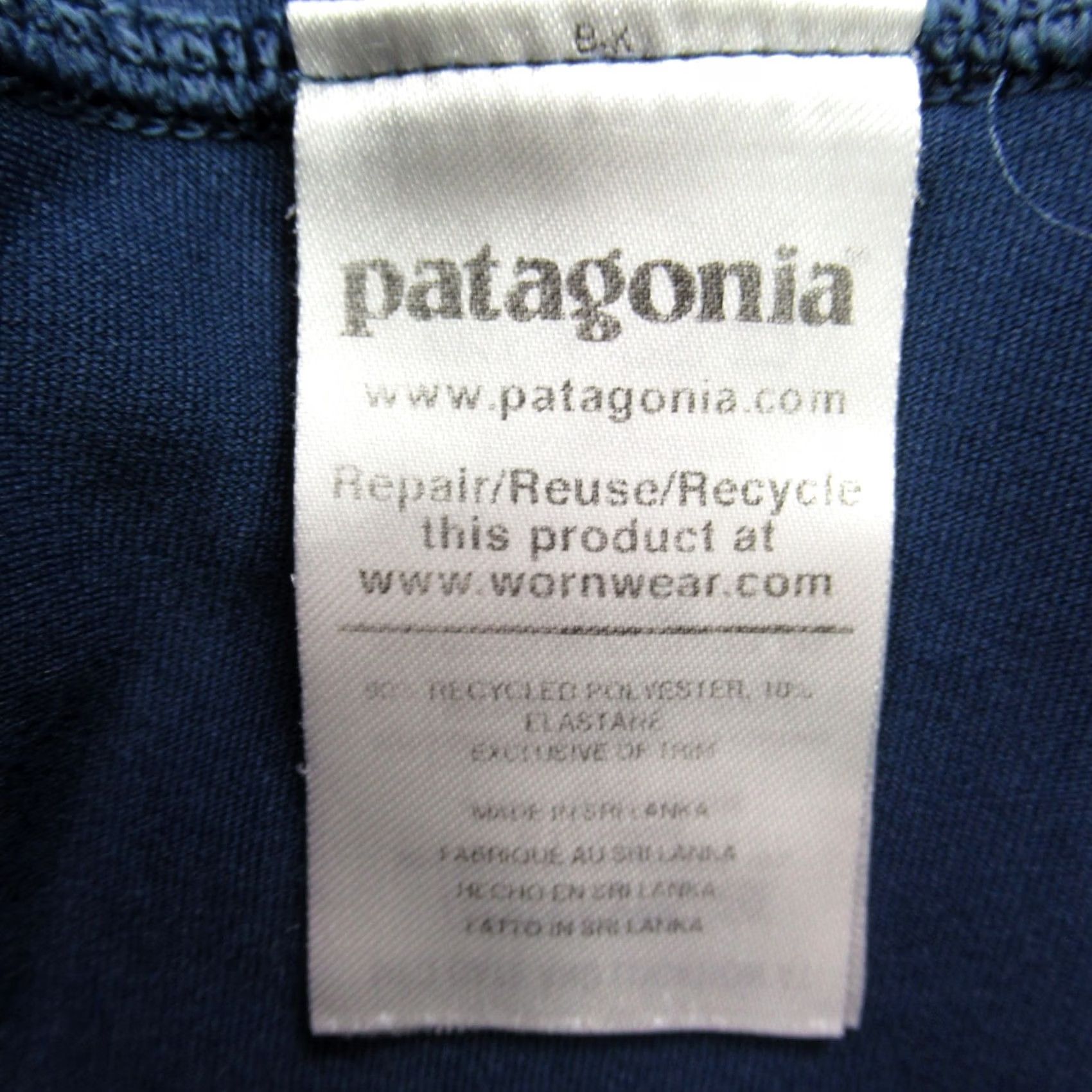 Patagonia Patagonia Leggings Womens Medium Workout Gym Stretch Lightweight Casual Blue Size 32" / US 10 / IT 46 - 3 Thumbnail