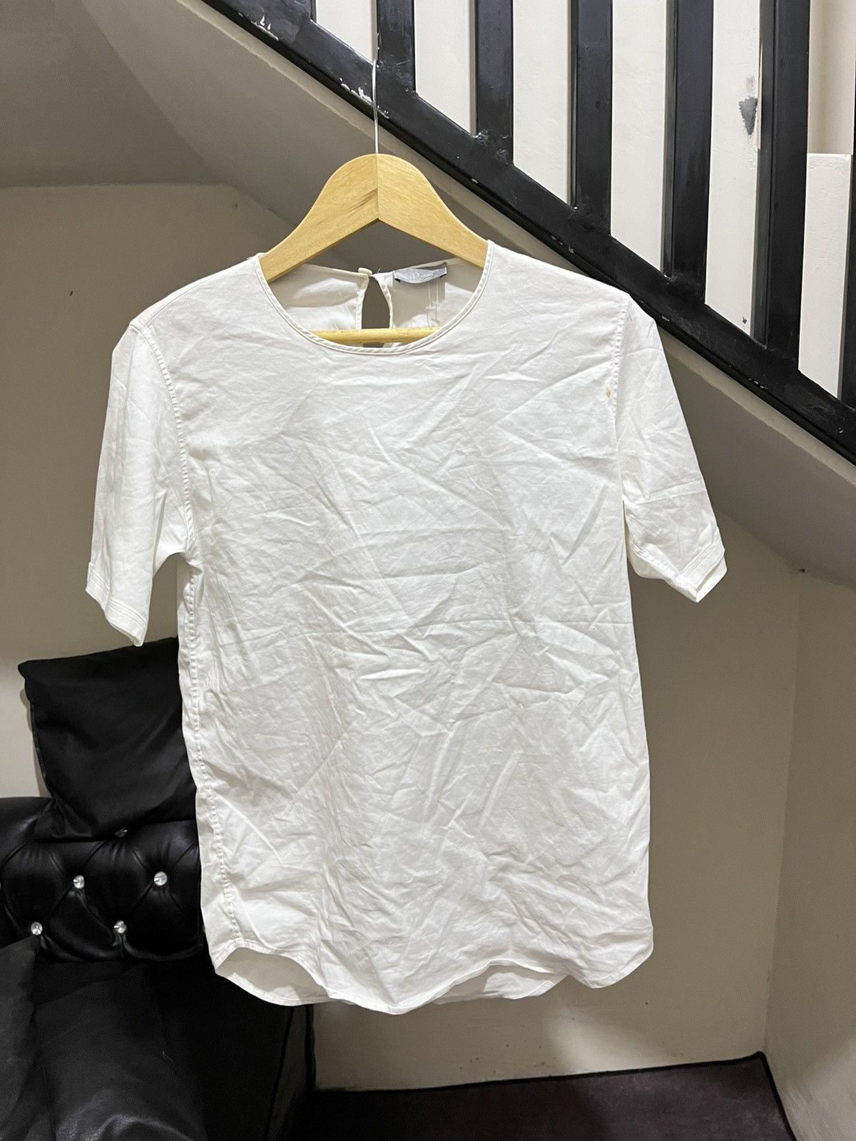 Dior Dior uniforme white shirt Size S / US 4 / IT 40 - 1 Thumbnail