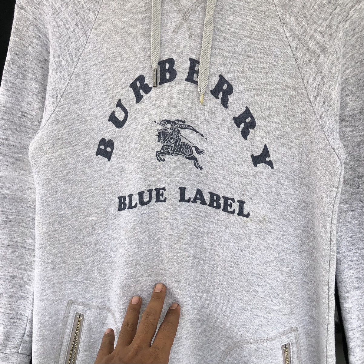 Burberry Authentic Burberry Blue Label Cotton Hoodie Long Sweatshirts Size M / US 6-8 / IT 42-44 - 6 Thumbnail