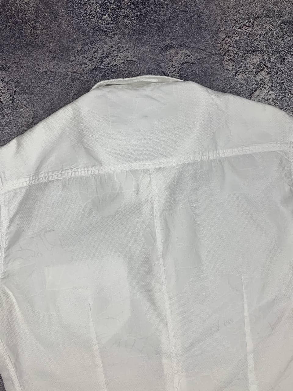 Versace Jeans Couture Versace Jeans VJC Men's White Short Sleeve Button Up Shirt Size US L / EU 52-54 / 3 - 17 Thumbnail