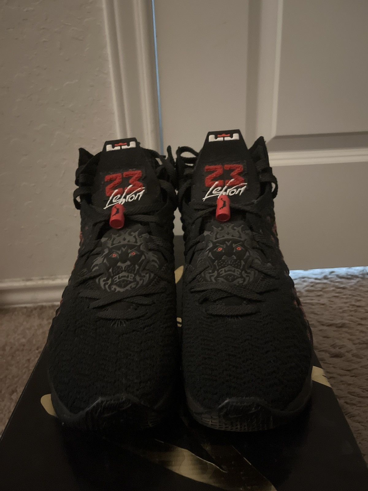 Nike Nike LeBron 17 Infrared Size US 9 / EU 42 - 3 Thumbnail
