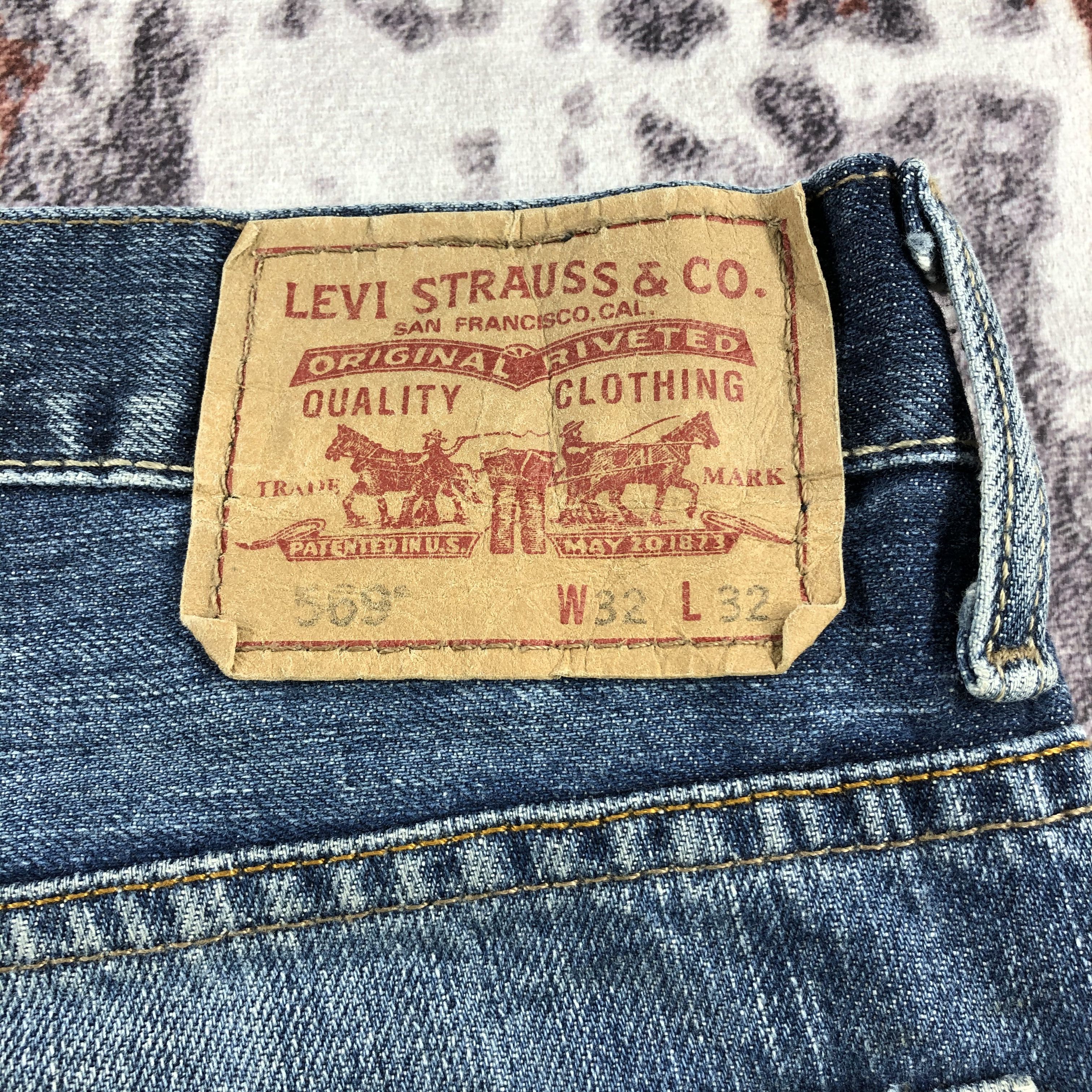 Levi's × Vintage Vintage Blue Wash Levis 569 Jeans-JM2527 Size US 36 / EU 52 - 5 Thumbnail