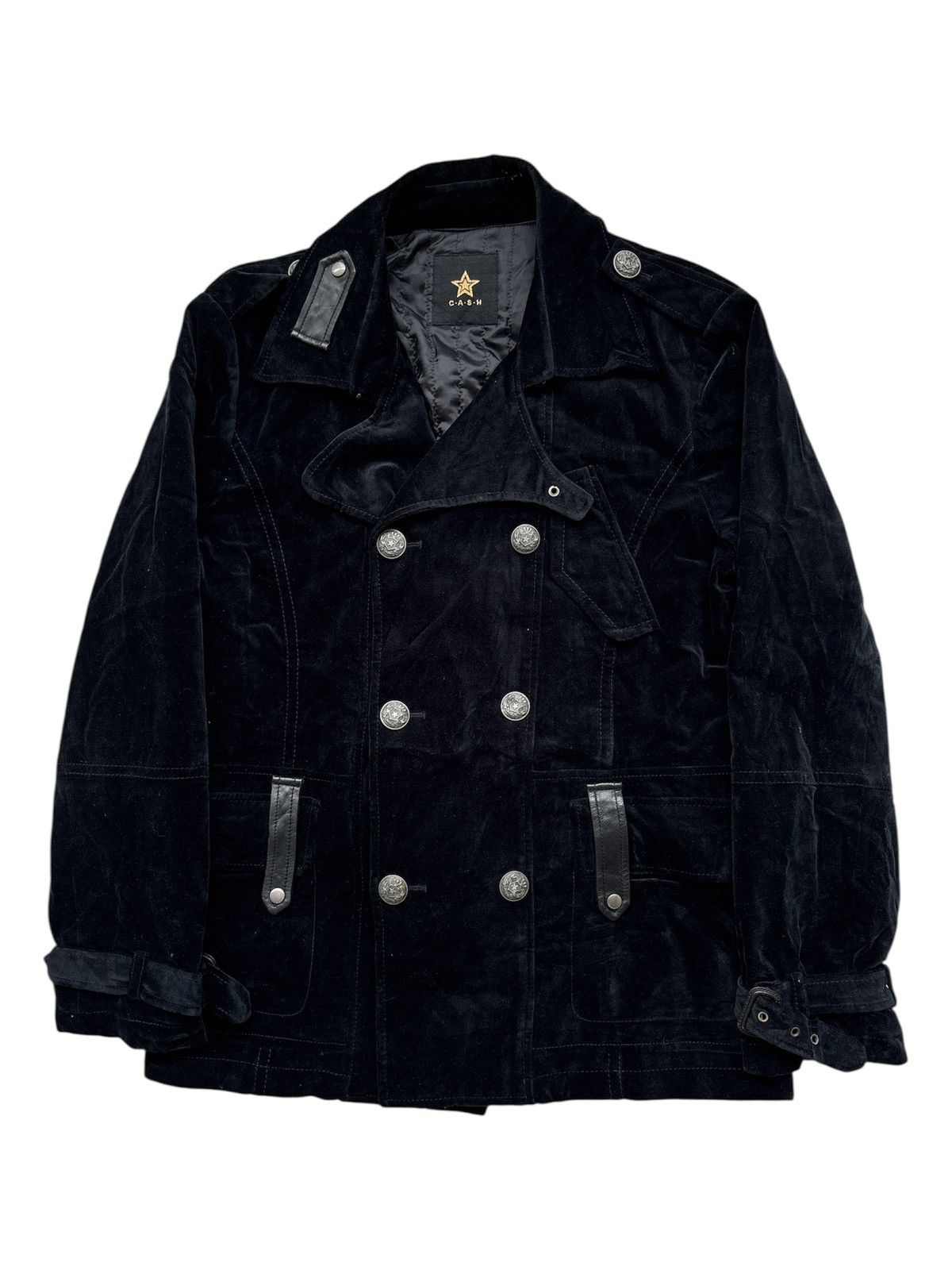 Velvet Military Napoleon Jacket