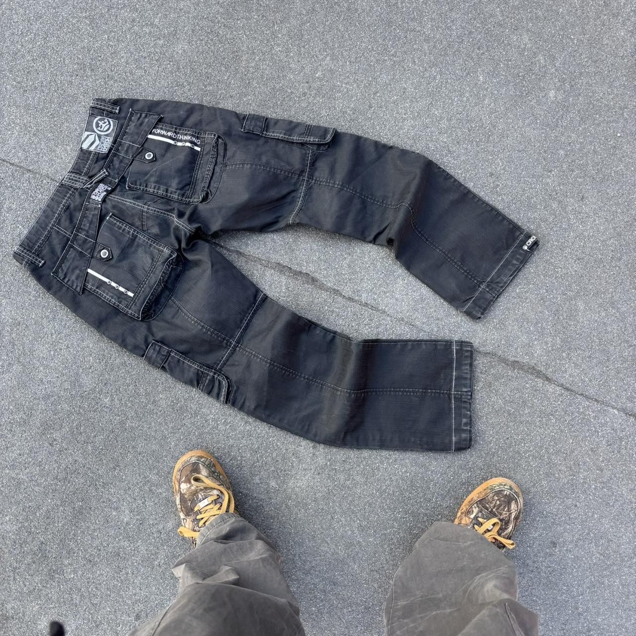 Japanese Brand × Vintage Cargo Jeans Size US 32 / EU 48 - 6 Thumbnail