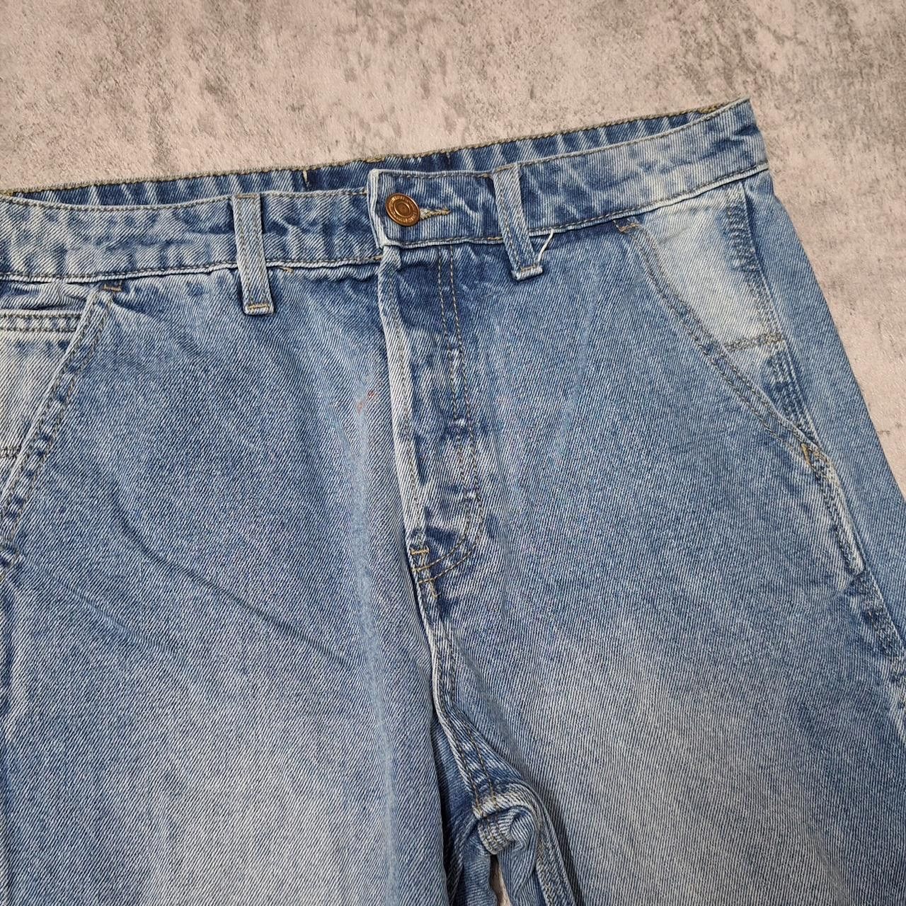 Other Faded blue denim carpenter jeans with paint splatter details Size US 32 / EU 48 - 2 Thumbnail