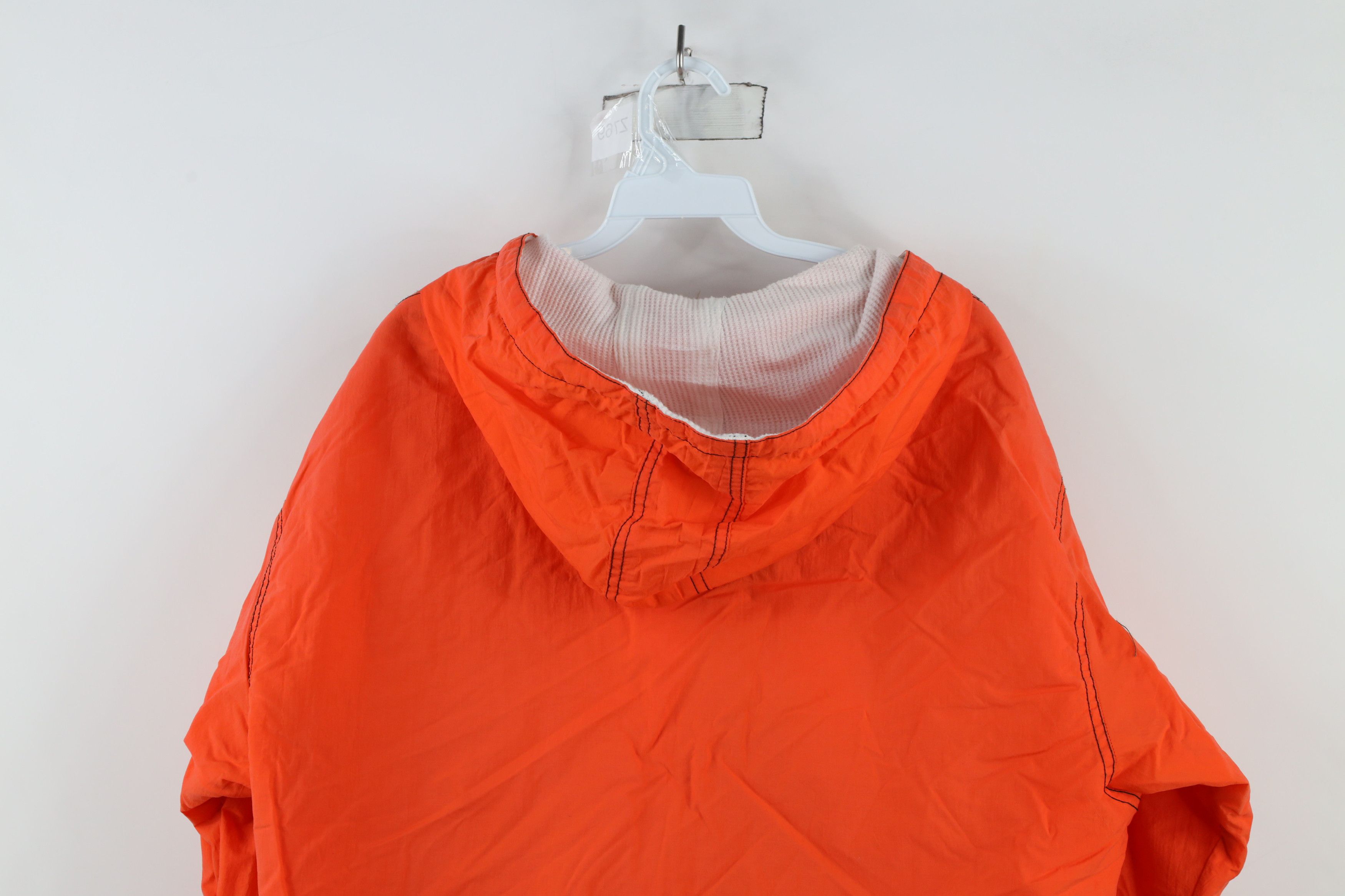 Vintage Vintage 90s Streetwear Baggy Fit Hooded Windbreaker Jacket Size S / US 4 / IT 40 - 13 Thumbnail