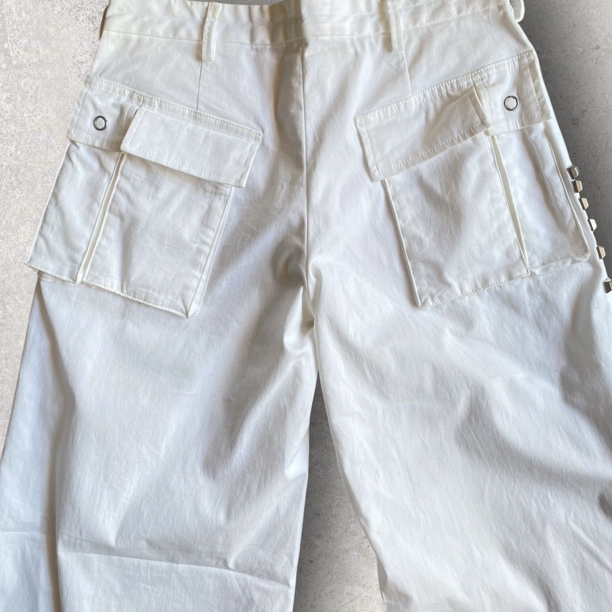Undercover Vintage SS06 “T. To The Universe” Wide Leg Studded Pants Size 28" / US 6 / IT 42 - 5 Thumbnail